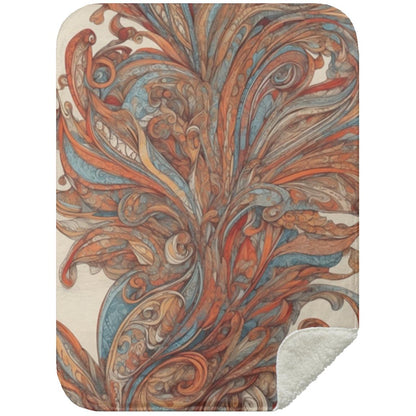 Paisley Design (0005) - Blanket