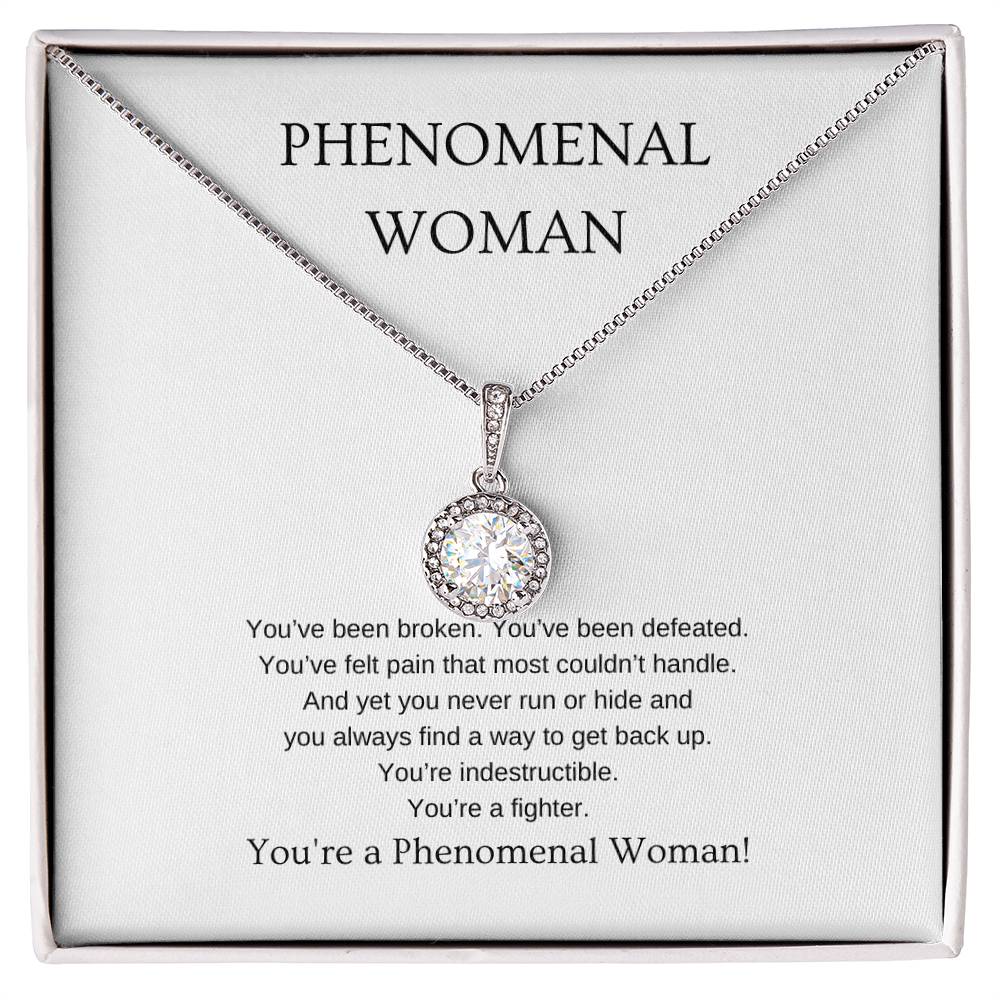 Phenomenal Woman Necklace | Gift for friend, girlfriend, fiancée, wife | Pendant Necklace | Hope Necklace