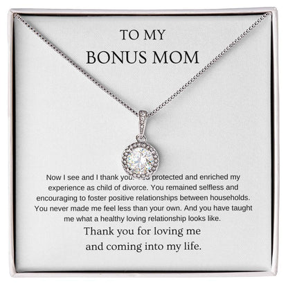 Now I see - Bonus Mom Necklace | Gift for bonus mom | Pendant Necklace | Hope Necklace