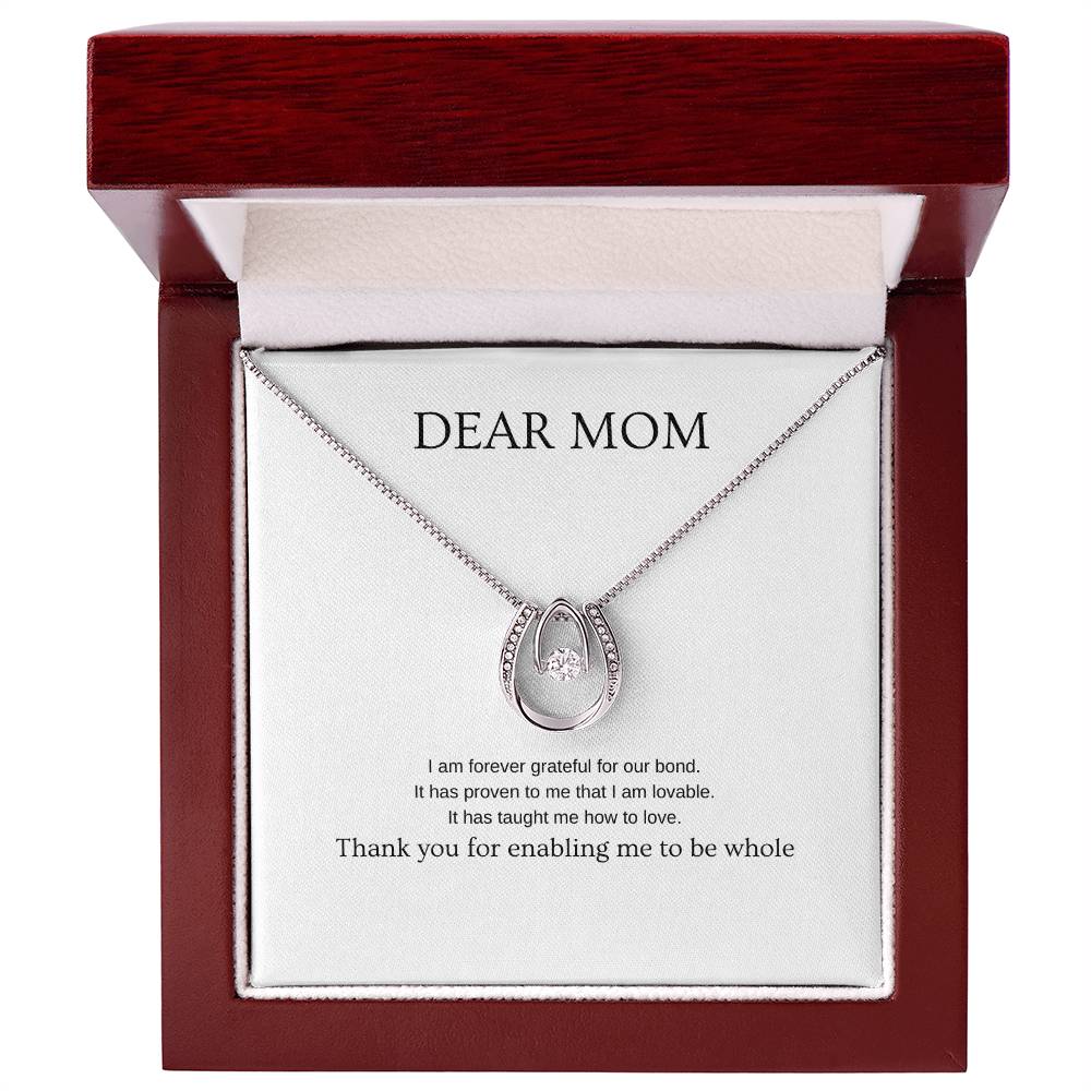 Make me whole - Mom Necklace | Gift for mom | Pendant Necklace | Lucky Necklace