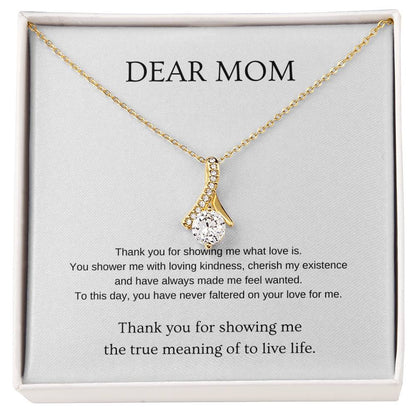 True meaning of love - Mom Necklace | Gift for mom | Pendant Necklace | Beauty Necklace