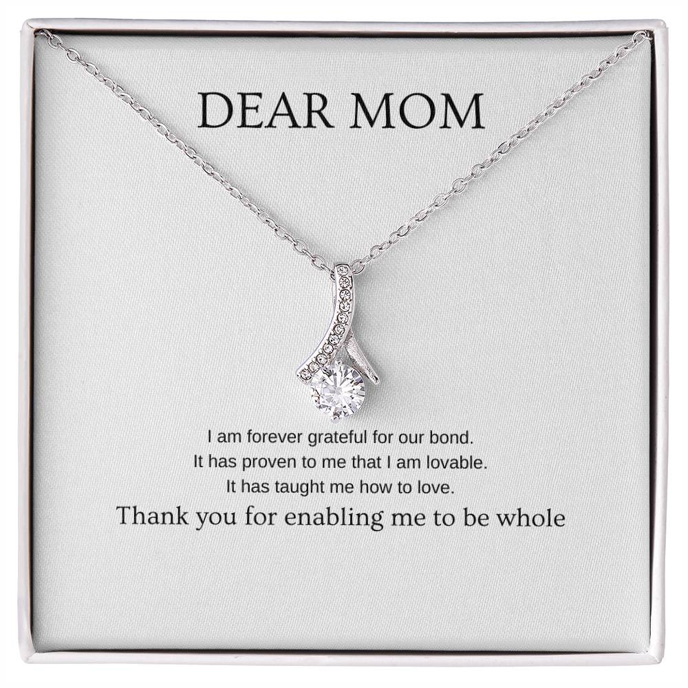 Make me whole - Mom Necklace | Gift for mom | Pendant Necklace | Beauty Necklace