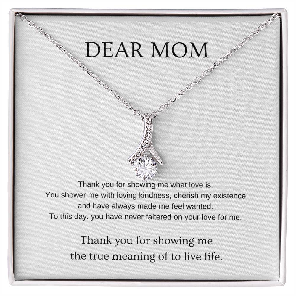 True meaning of love - Mom Necklace | Gift for mom | Pendant Necklace | Beauty Necklace