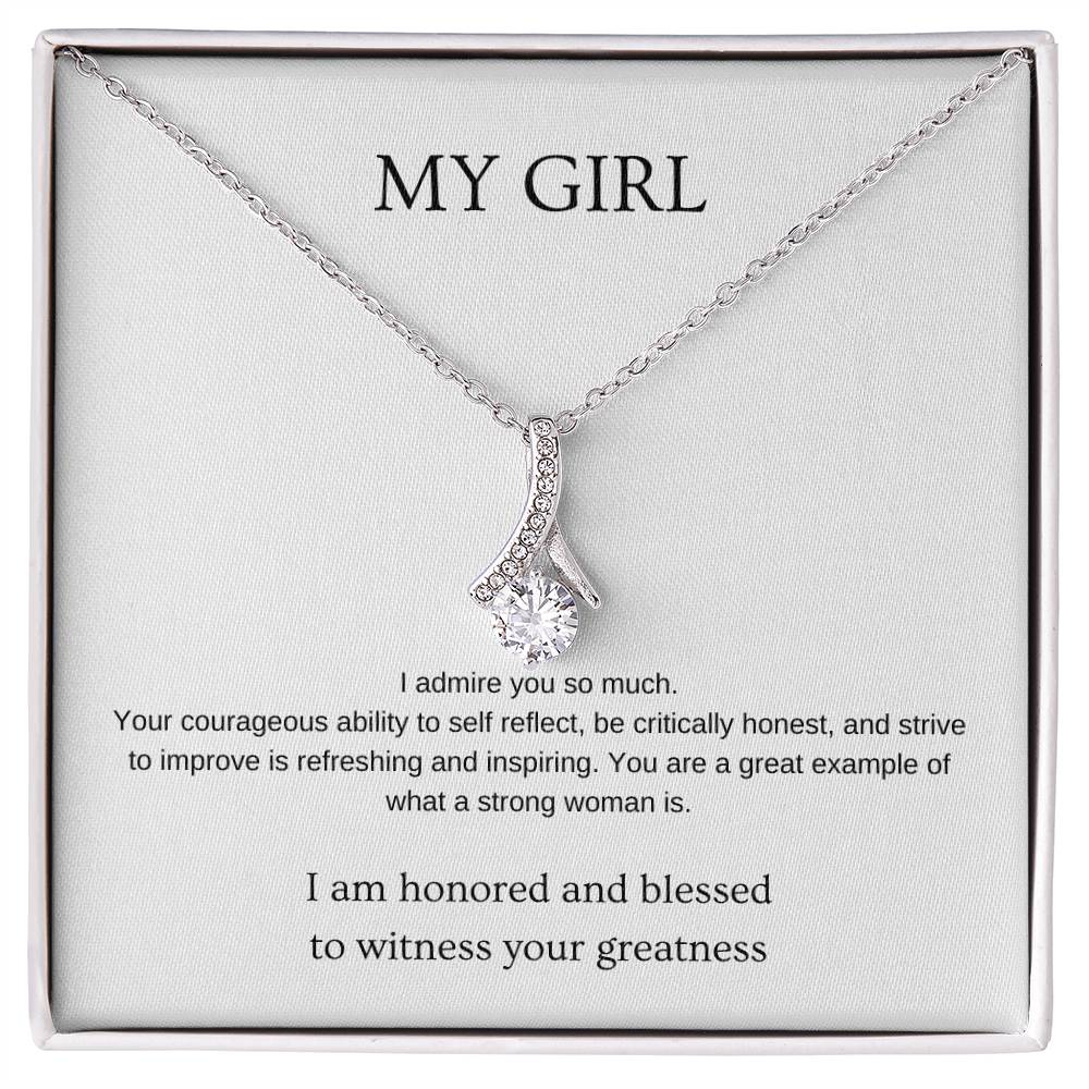 My Girl Necklace | Gift for friend | Pendant Necklace | Beauty Necklace