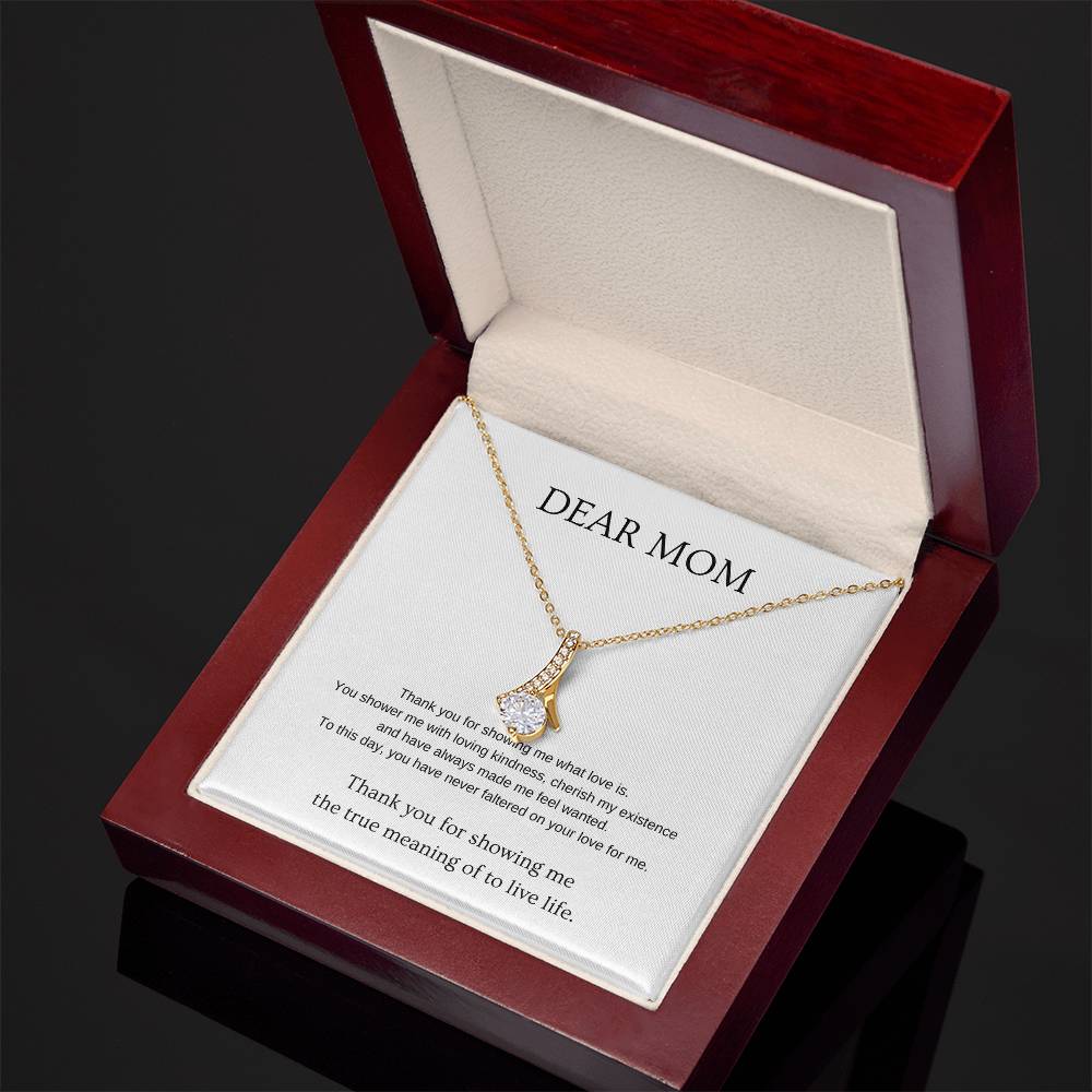 True meaning of love - Mom Necklace | Gift for mom | Pendant Necklace | Beauty Necklace